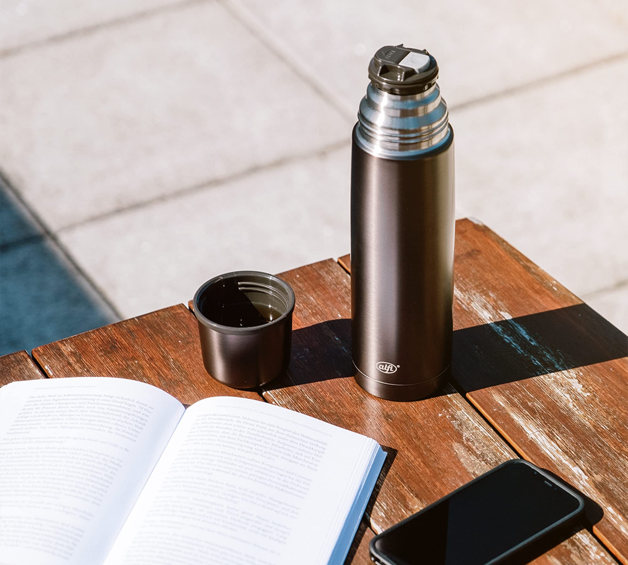 alfi-isotherm-perfect-av-isolierflasche-1-0-l-cool-grey-matt-automatikverschluss image 2