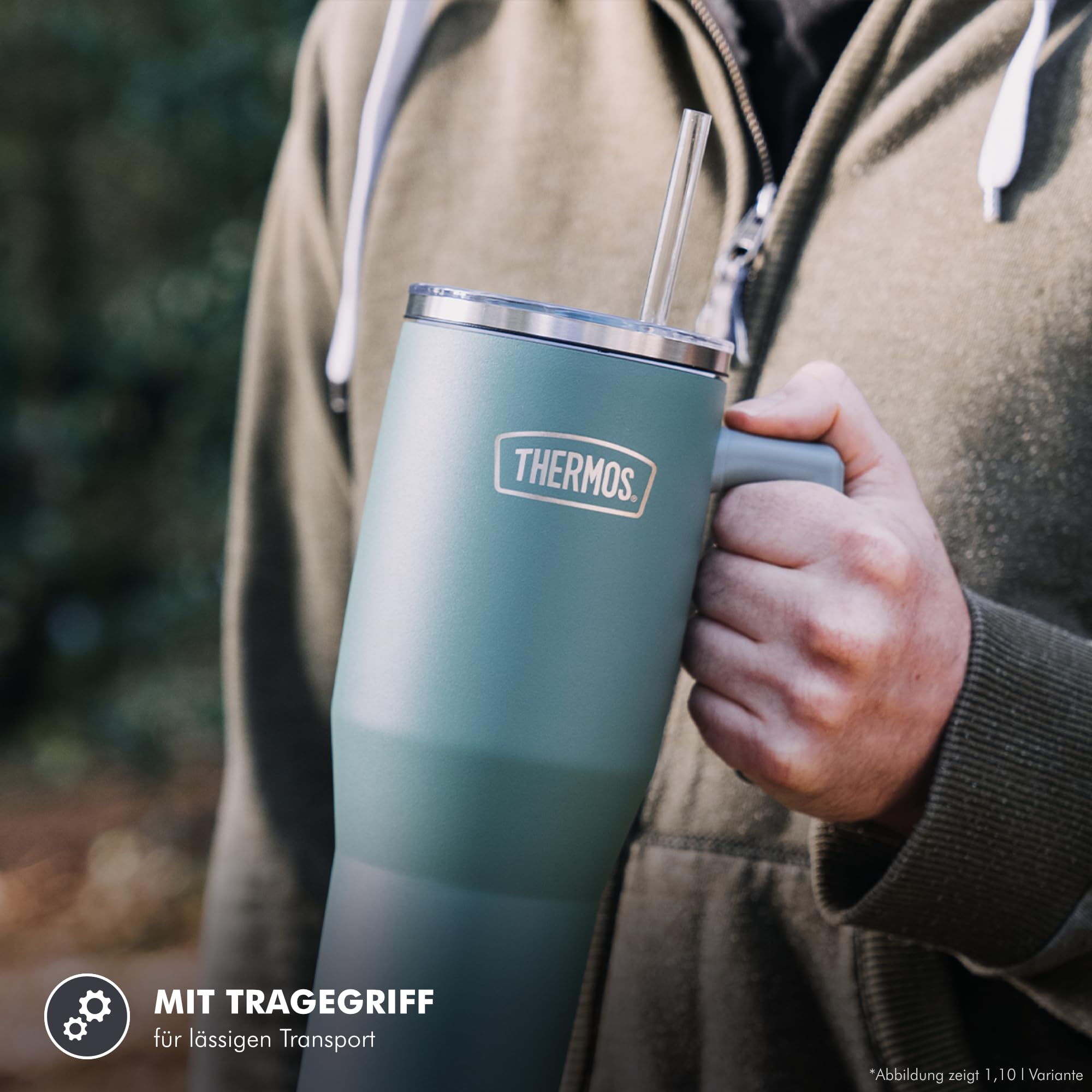 thermos-refreshing-tumbler-0-85-l-isolier-trinkbecher-mit-strohhalm-und-henkel-g image 7