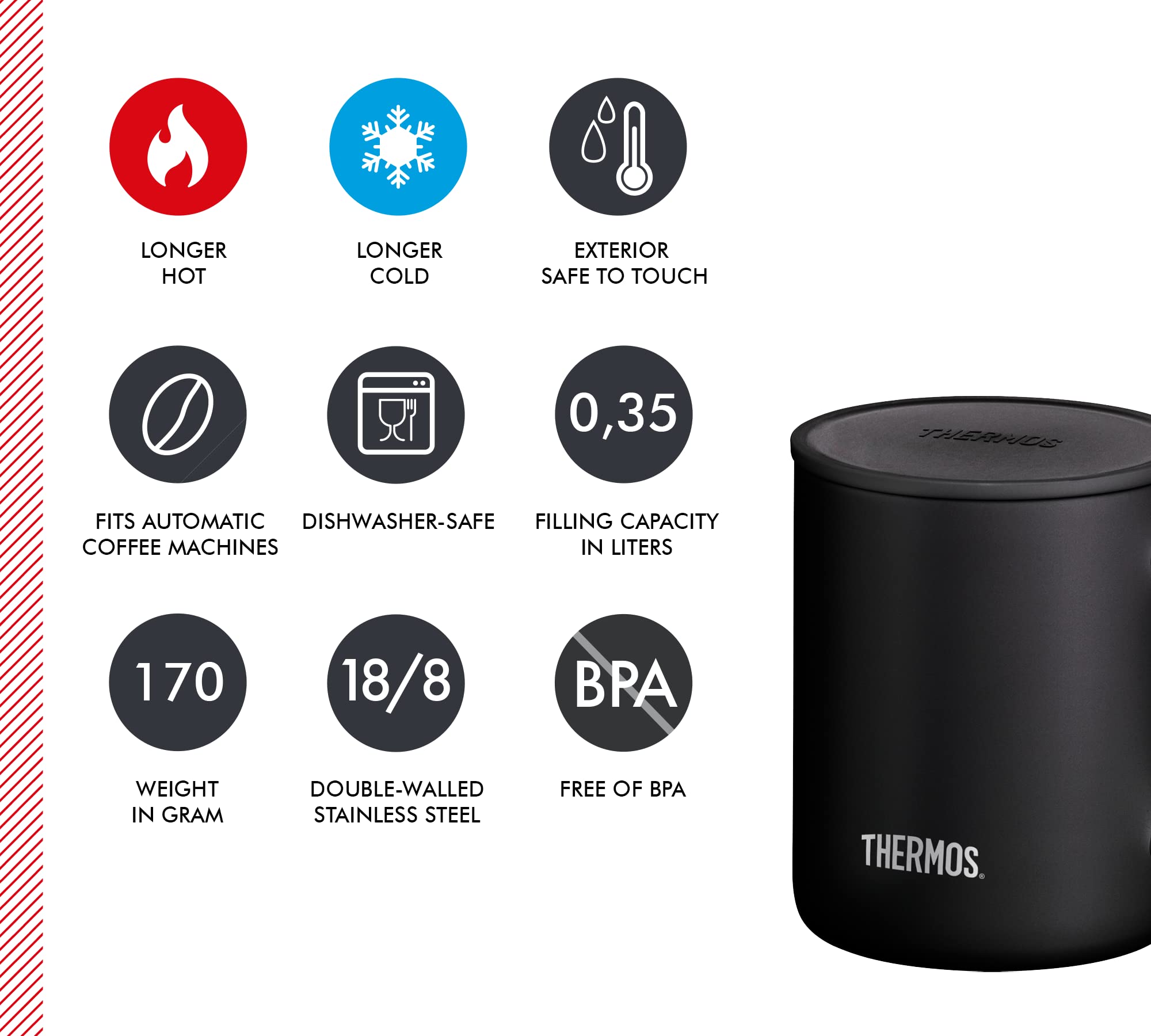 thermos-longlife-cup-edelstahlbecher-0-35-l-charcoal-black-matt-doppelwandiger-t image 5