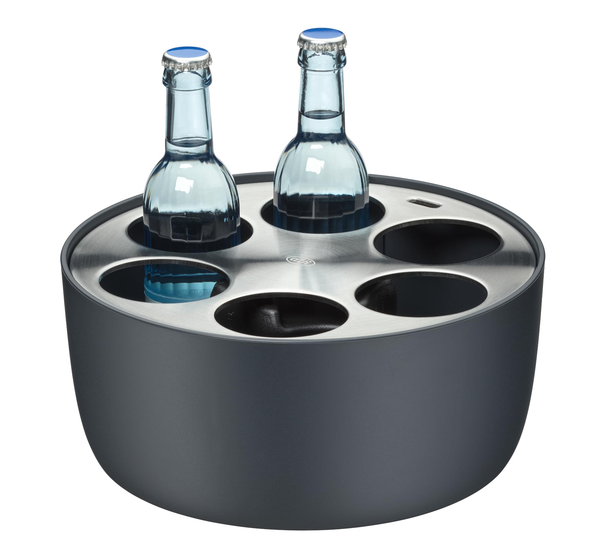 alfi-circle-flaschenk-hler-f-r-6-flaschen-bis-0-50-l-getr-nkek-hler-mit-k-hlakku image 1
