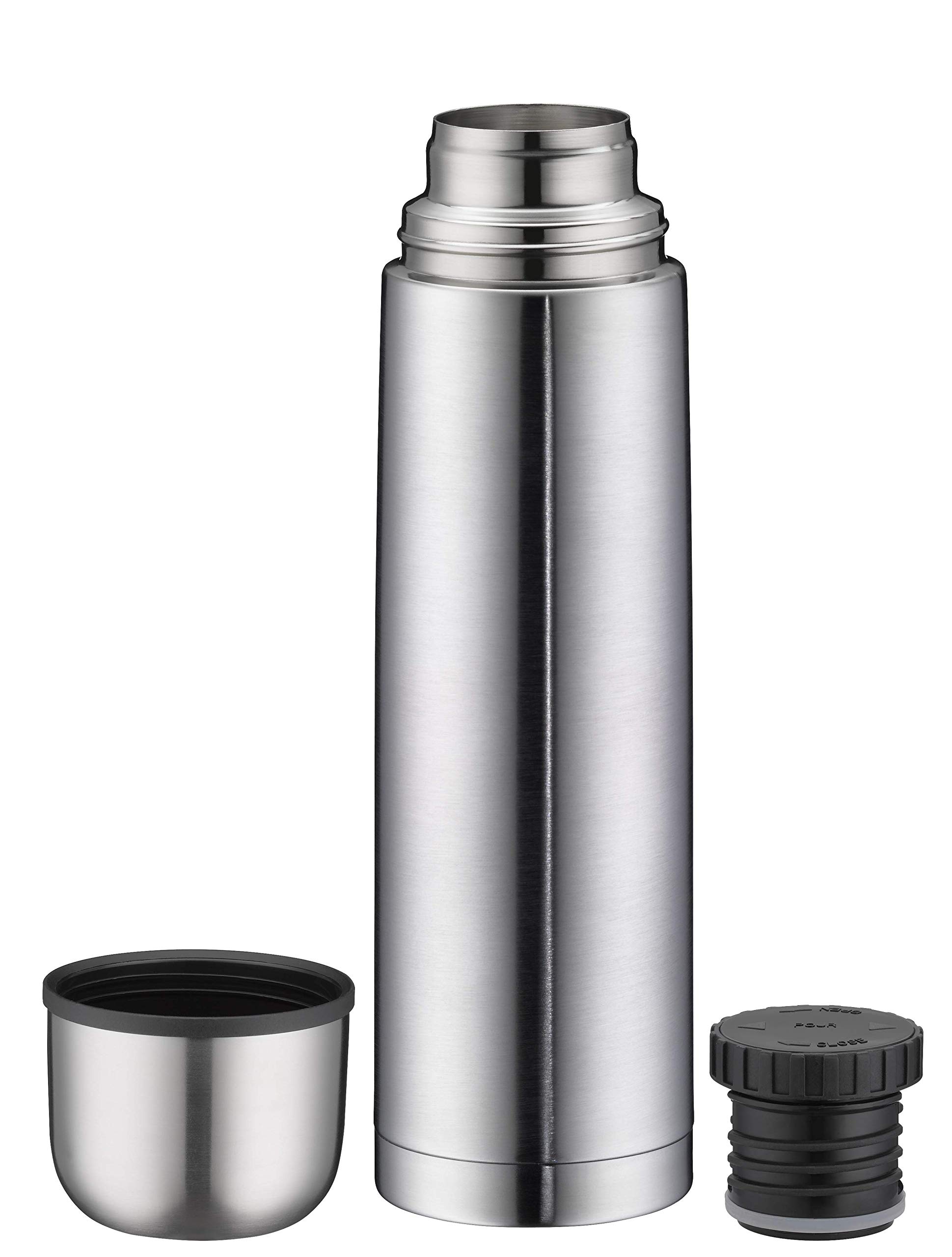 alfi-isotherm-eco-5457-205-100-isolierflasche-edelstahl-1-0-l-mattiert-trinkbech image 2