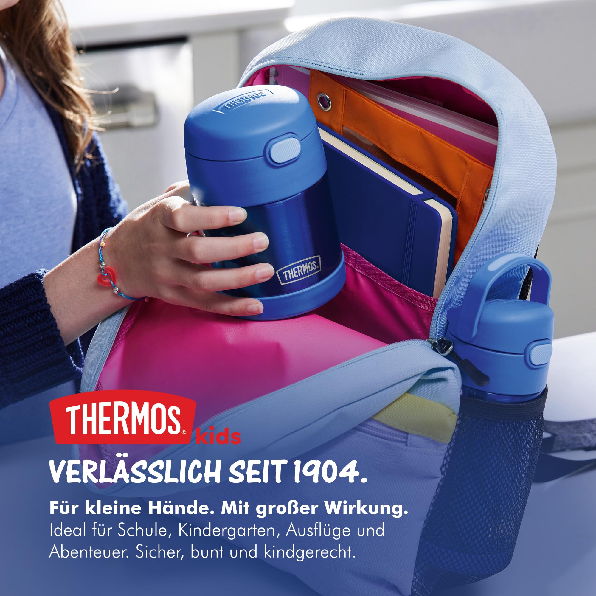 thermos-funtainer-food-jar-0-30-l-thermobeh-lter-f-r-kinder-blackberry-purple-mi image 2