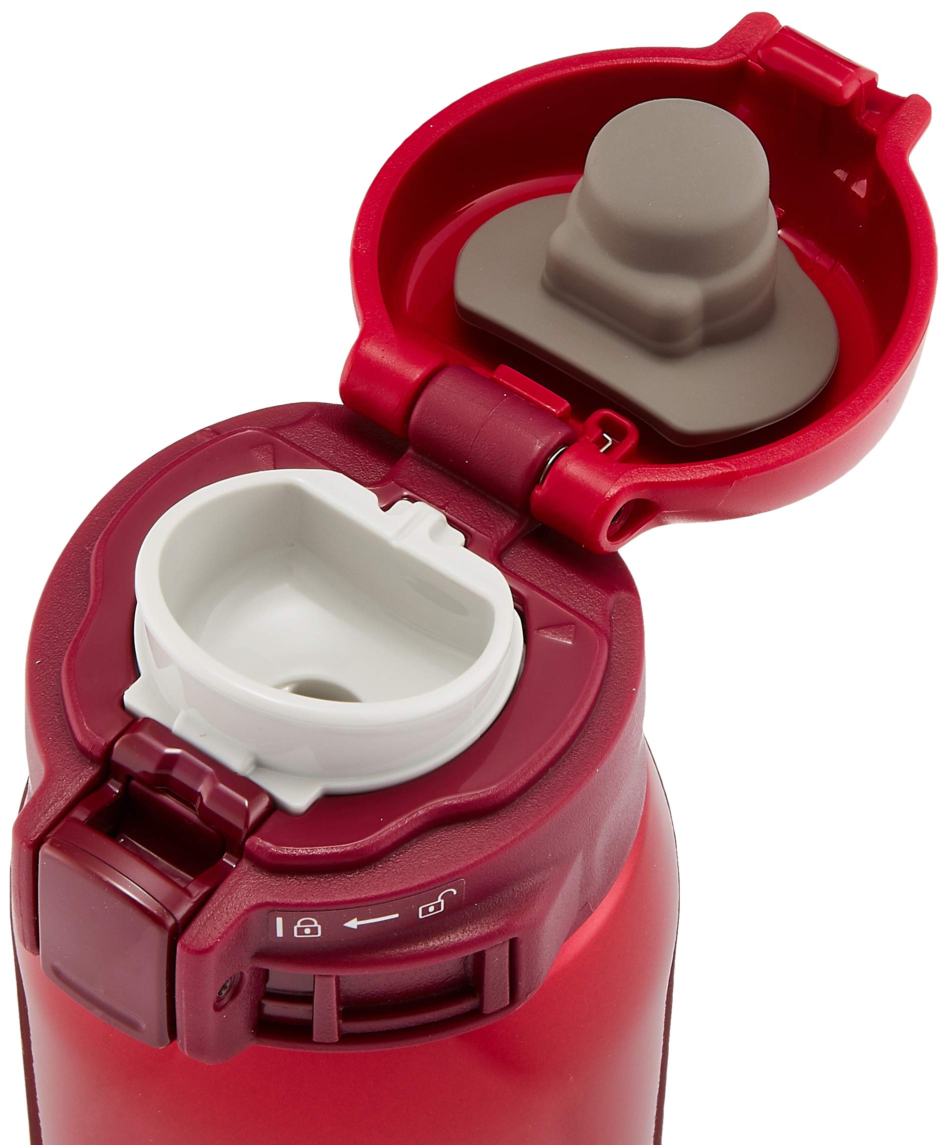 zojirushi-edelstahlbecher-granatrot-vakuumisolierter-trinkbecher-klappdeckel-mit image 3